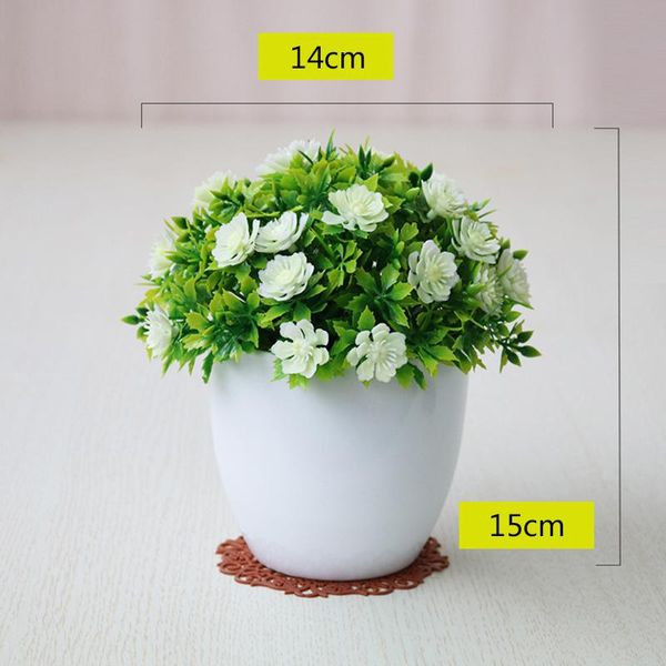 potted flower decoration traditional artificial bonsai plant home table bouquets decorative flowers & wreaths